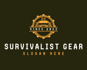 Car Care Gear Mechanic logo design