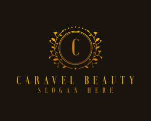 Flower Wreath Boutique logo design