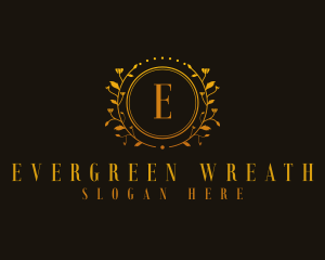 Flower Wreath Boutique logo design