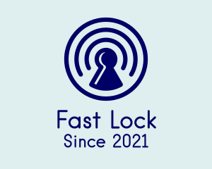 Security Keyhole Lock  logo design