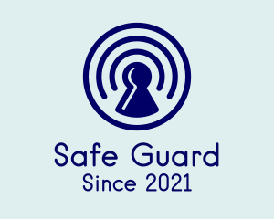 Security Keyhole Lock  logo
