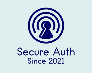 Security Keyhole Lock  logo design