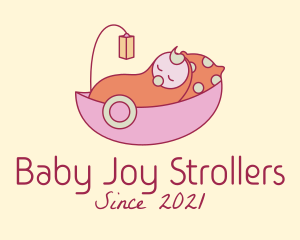 Baby Nursery Cradle  logo design