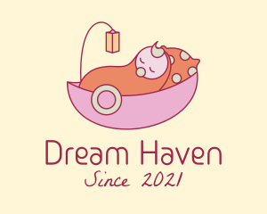 Baby Nursery Cradle  logo design