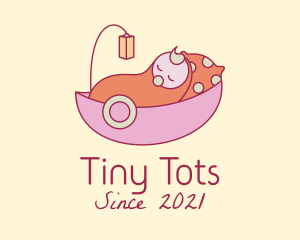 Baby Nursery Cradle  logo design