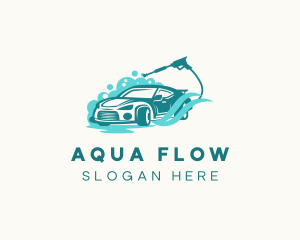 Car Pressure Wash logo design