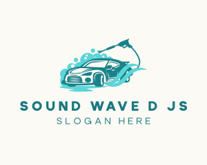 Car Pressure Wash logo design