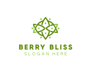 Floral Wellness Decor logo design