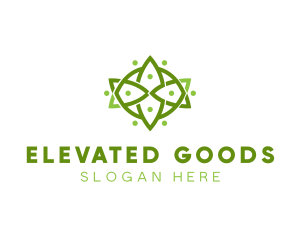 Floral Wellness Decor logo design