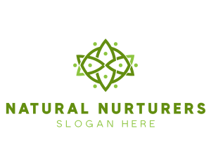 Floral Wellness Decor logo design