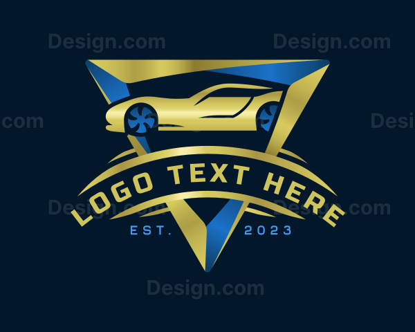 Automotive Racing Car Logo