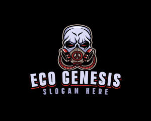 Gas Mask Esports logo design