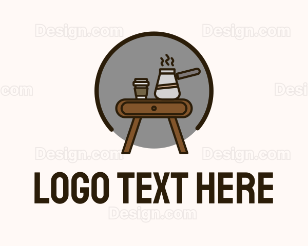 Table Coffee Pot Logo