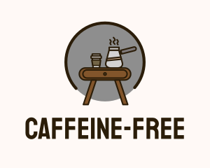 Table Coffee Pot logo design