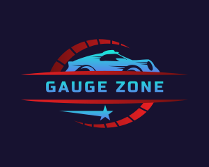 Gauge Car Vehicle logo design