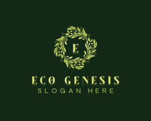 Sustainable Eco Gardening logo design