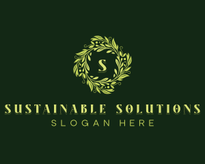 Sustainable Eco Gardening logo design