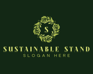 Sustainable Eco Gardening logo design