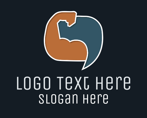 Free Weight logo example 4