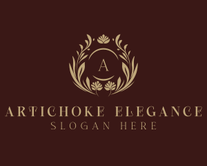 Elegant Spa Flowers logo design