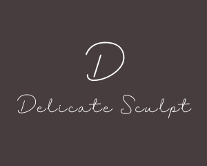 Handwritten Signature Fashion Tailoring logo design