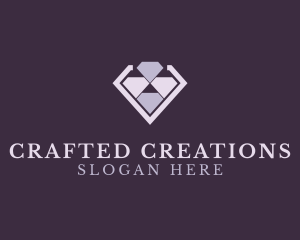 Diamond Crystal Jewelry logo design