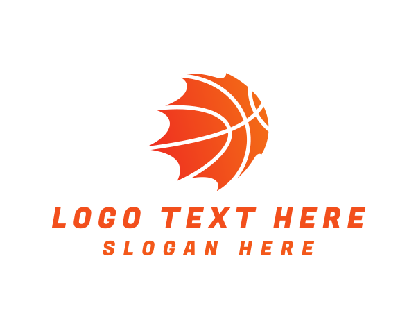 Basketball logo example 1