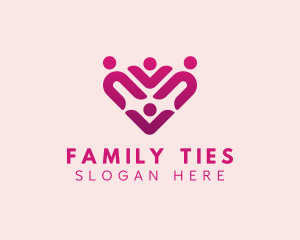 Family Heart Community logo design