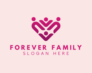 Family Heart Community logo design