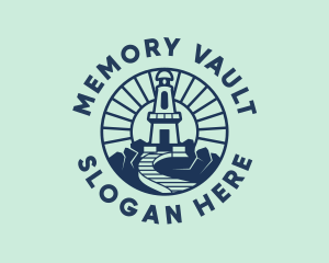 Nostalgic Lighthouse Pathway logo