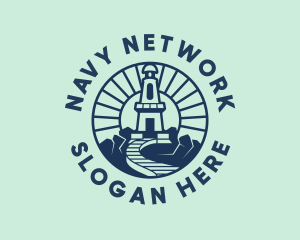 Nostalgic Lighthouse Pathway logo
