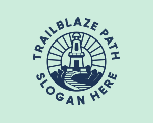 Nostalgic Lighthouse Pathway logo