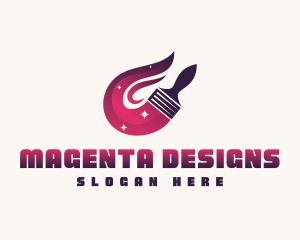 Painter Interior Designer logo design