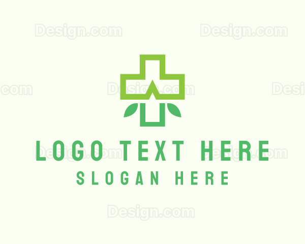 Herbal Medicine Cross Logo