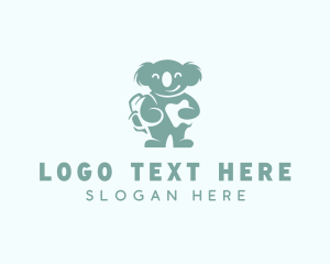 Koala Dental Tooth logo