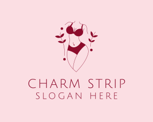 Red Sexy Lingerie logo design