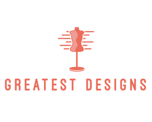 Pink Fashion Designer logo design