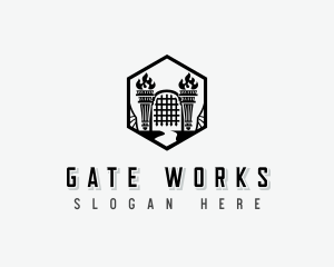 Dungeon Gate Torches logo