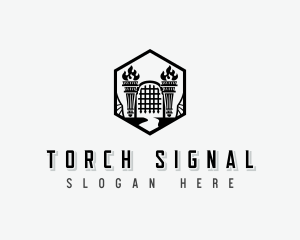 Dungeon Gate Torches logo