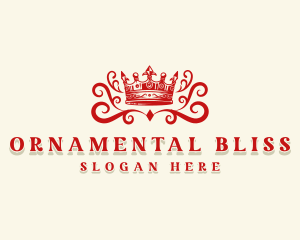 Ornamental Crown Royal logo
