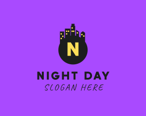 City Night Building logo design