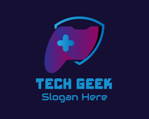 Game Controller Shield  logo design