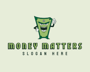 Money Dollar Cash logo design