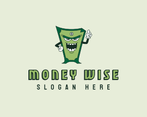 Money Dollar Cash logo design