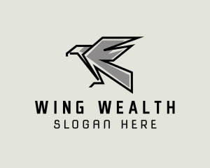 Modern Geometric Bird  logo