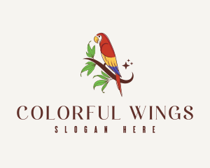 Aviary Bird Parrot logo