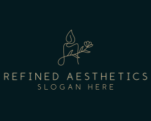 Floral Candle Decor logo