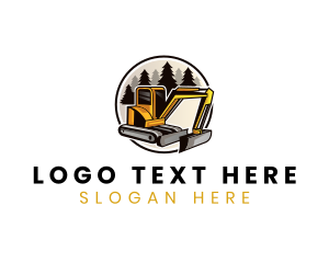 Backhoe Digging Machine logo