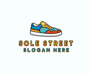 Streetwear Sneakers Shoe logo design