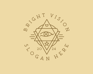 Mystic Eye Vision logo design